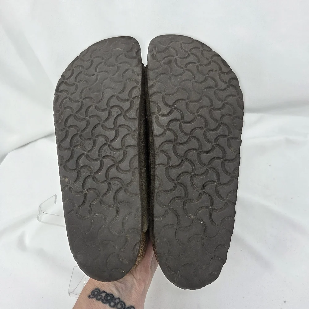 Birkenstock Arizona Brown Suede Sandals sz 41